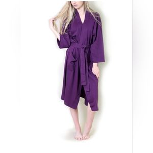Viverano Women's Organic Cotton Robe Size Small